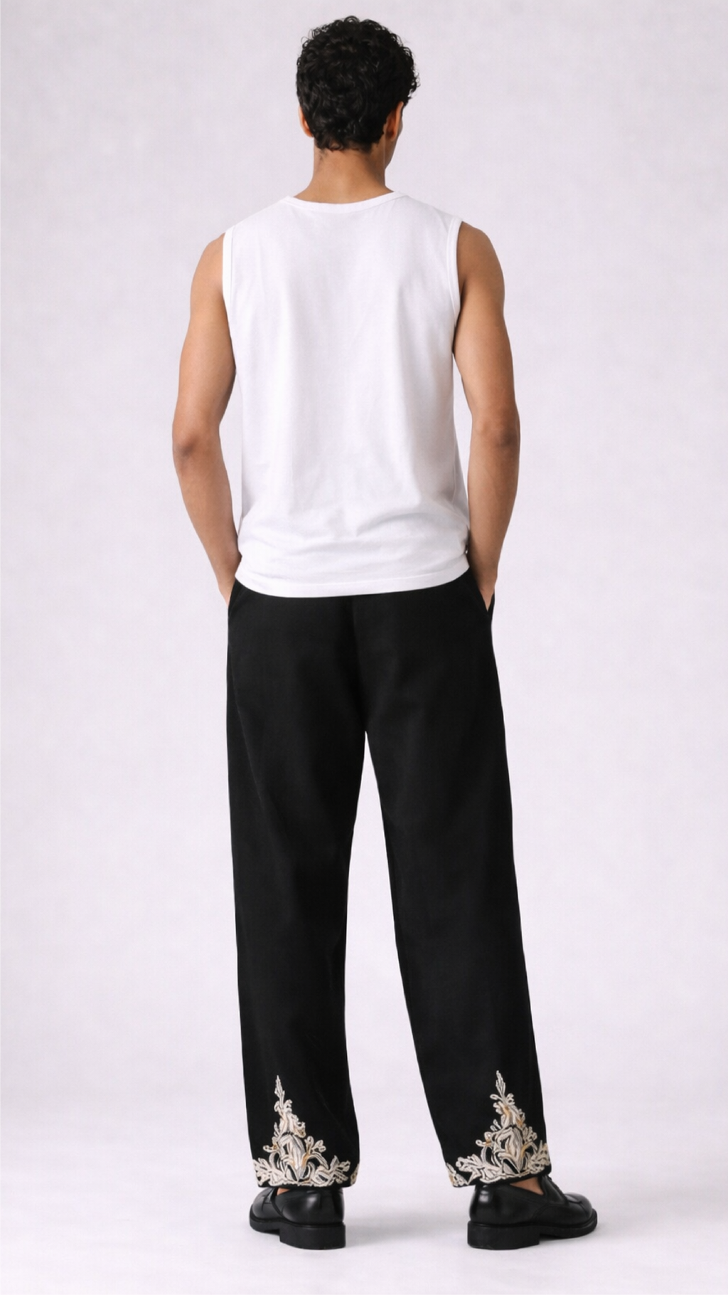 Men's White Tank Top