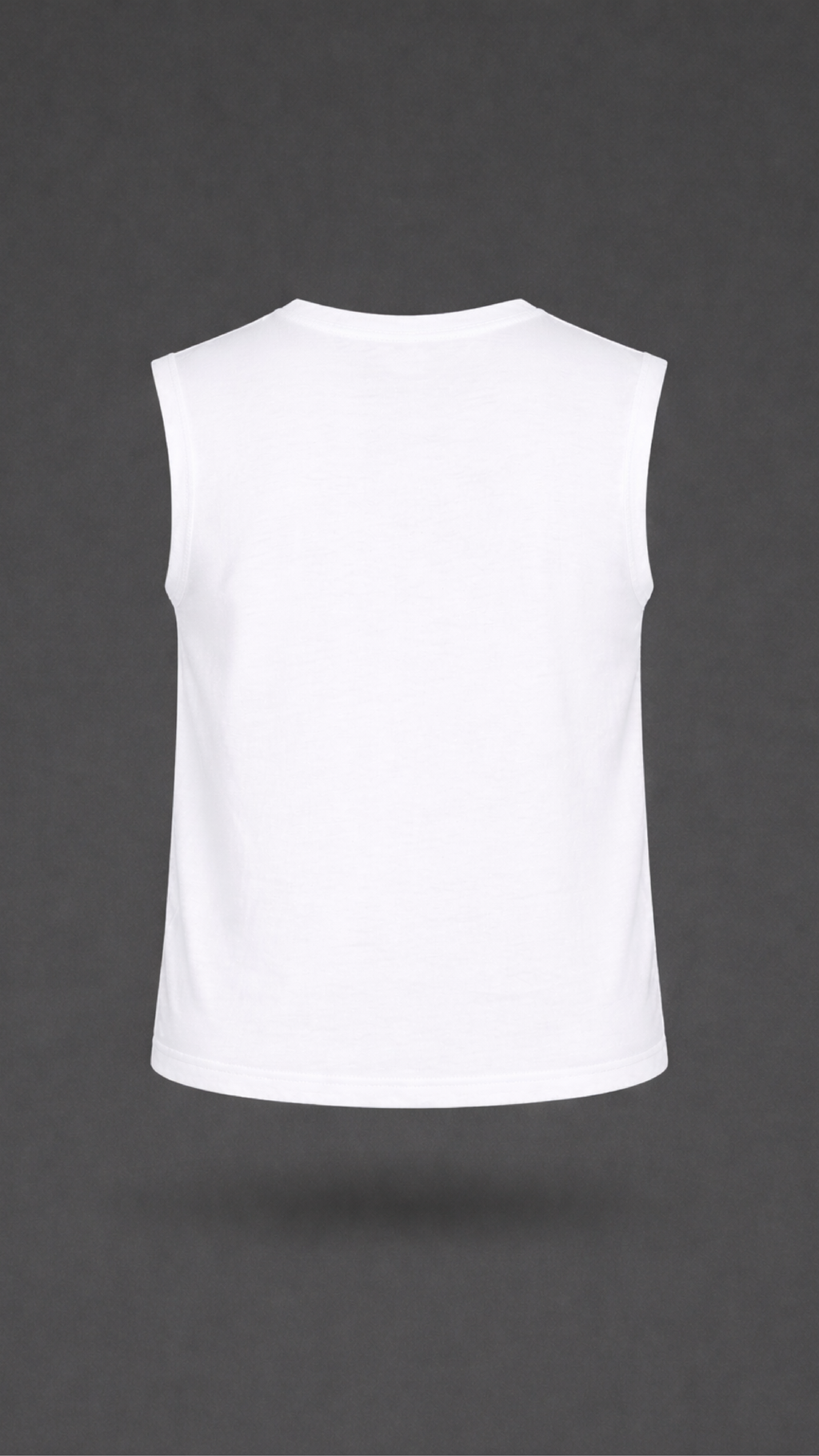 Men's White Tank Top